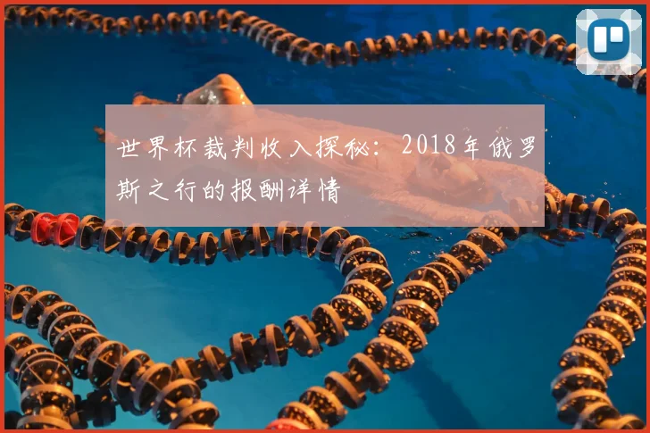 世界杯裁判收入探秘：2018年俄罗斯之行的报酬详情